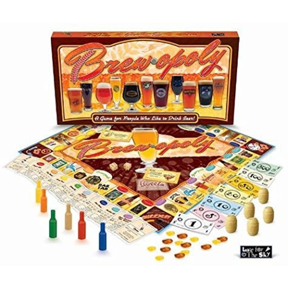 BREWOPOLY! BEER LOVERS BOARDGAME!
